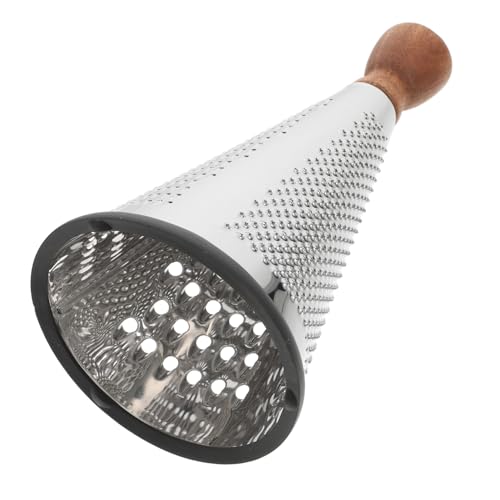 Rallador manual para queso con mango de madera miniatura 1