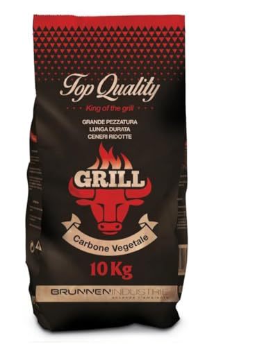 CARBONE PROFESSIONALE QUEBRACHO BLANCO 10KG BRUNNEN PEZZATURA GRANDE