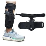 Hulara Ankle Holster for Deep Concealment Inside Boot Holster Fits Glock 43 26 19, Ruger LCP, SIG...