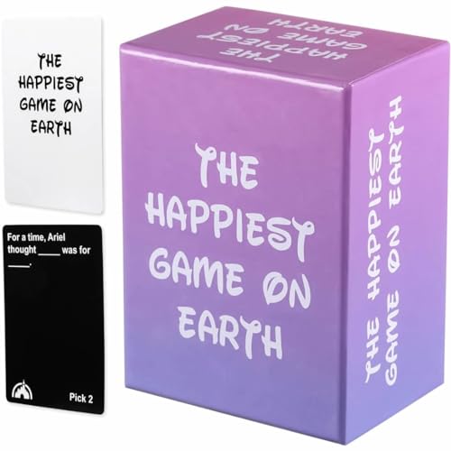 Party Card Game The Happiest Game On Earth - Adult Game for All Gatherings