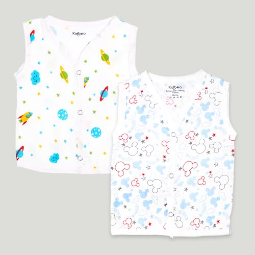 Image of Kidbea Extra Soft Mulmul Cotton Jhabla Cloth for New Born Baby Set