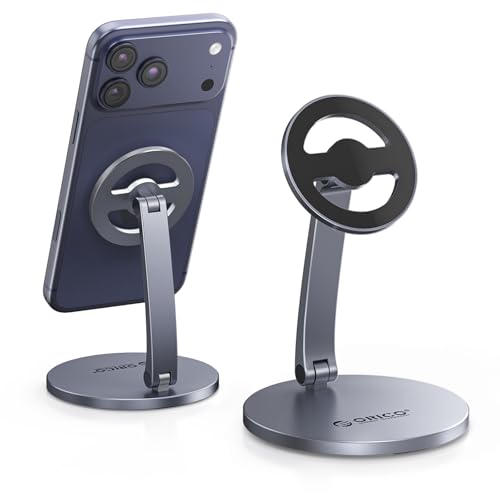 Coolpow Supporto Telefonico Magnetico Per Aereo Con Rotazione 360° | Attacco MagSafe Per IPhone 16/15/14/13/12 E Android | Viaggi In Mani Libere - 4