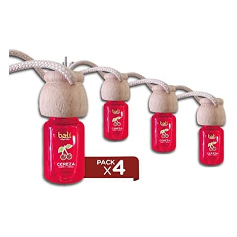 Ambientadores de coche Bali fragancias Pack de 4 CEREZA 6 ml Cover