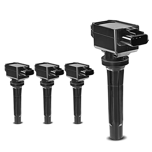 A-Premium Ignition Coil Pack Compatible With Mazda 3 6 Cx-3 Cx-5 Cx-9 Mx-5 Miata 2012-2020 L4 2.0L 2.5L 4-Pc Set #TOP5