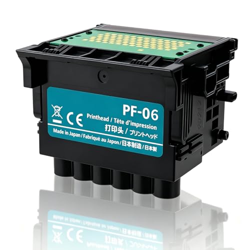 XINWEIUS PF-06 Printhead with Chip, Replacement Print Head Compatible with Canon TA-20, TA-30, TA-5200, TA-5300, TM-200, TM-205, TM-300, TM-305, TM-5205, TM-5305, TX-2000, TX-3000, TX-4000, TX-5200