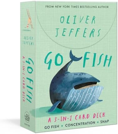 Go Fish: A 3-in-1 Card Deck - Card Games Include Go Fish, Concent...