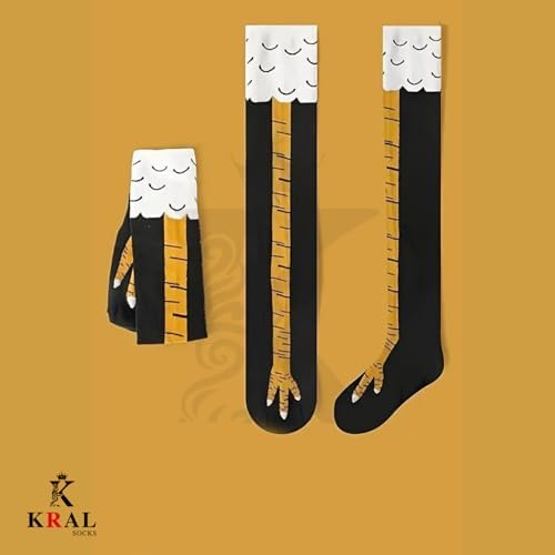 Kadın Dizüstü Çorap, 3'lü Set, Çok Renkli - Görsel 7