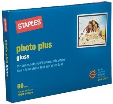 staples print glossy paper