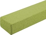 Bed Space Filling for Individual/Double/King,Sofa Cushion Support of Personalized Size,Head Pillow Cushion, Sofa Armrests with Cover(180x5x15cm,Green)
