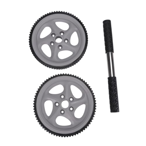 JOINPAYA Rodillo De Gimnasio Con Rueda Para Abdominales Equipo De Gimnasio Ajustable Para Entrenamiento En Casa Rodillo De Ejercicio Rueda Para Ejercicios Abdominales Rodillo De