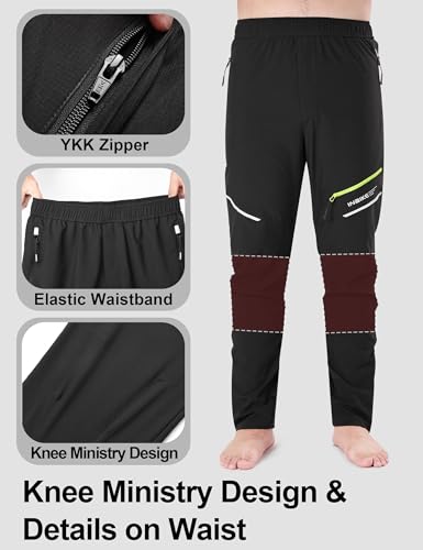 INBIKE Pantalones Ciclismo MTB Hombre Pantalones Chándal Transpirable Secado rápido Elástico Pantalones Deportes Hombre Entretiempo - imagen 7