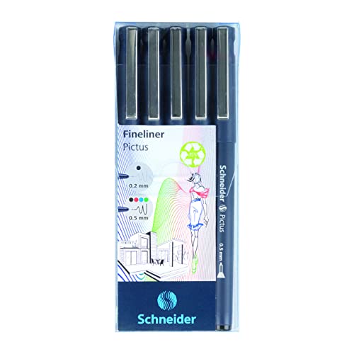 Schneider Pictus Fineliner le kit de feutres parfaits pour le bullet journal et les croquis