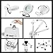 Professional 4in1 Ozone Face Steamer for Deep Hydration with Magnifying Lamp, High Frequency Galvanic for Beauty Spa Shop
