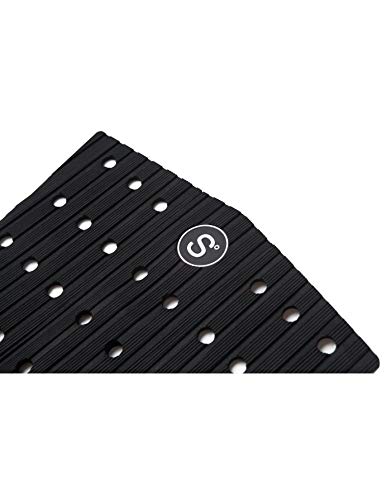 SYMPL Premium Surfboard Traction Pad, 3 Piece Deck Pad Full Size Coverage for Surfing, Skimboarding, with Maximum Grip Using 3M Adhesive, Degreed Arch Support, Fits Fish, Square, Swallow, Round Tail - Thumbnail 3