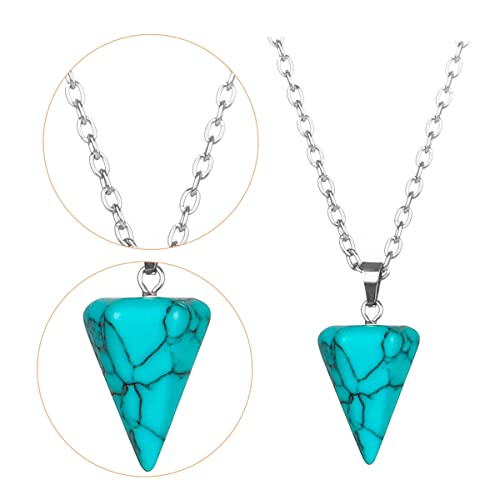 K&Q 15pcs Chakra Healing Necklace Set for Women - Natural Crystal Sun Moon Pendant & Carnelian Beaded Bohemian Jewelry Vintage Aesthetic Sunflower, Yoga Spiritual Necklaces Gift (Boho Retro Style)3