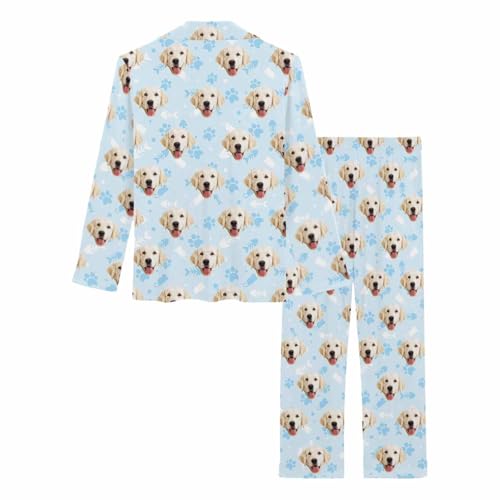 Personalized Pajamas For Women Custom Pet Pajamas Customized Pajamas Set4
