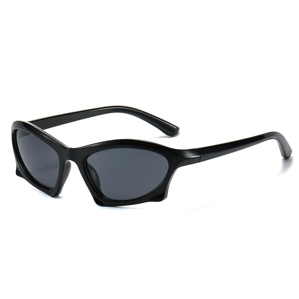 Lunettes de soleil punk lunettes femme miroir nuances pour vos festivals et sorties urbaines - 6