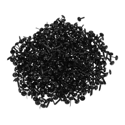 OSALADI Metal Brads for Crafts Making 500pcs Mini Fasteners Clips Ideal for Suitcase Hats Decor