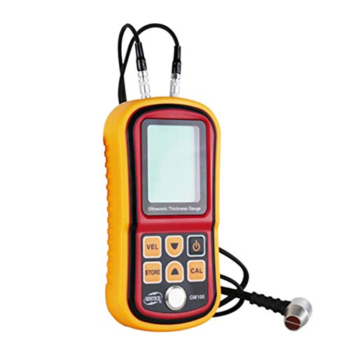 Medidor de espesores ultrasónico digital LCD, rango de medición 1,2-225 mm, velocidad del sonido 1000-9999 m/s para acero, aluminio, cobre, vidrio, plástico, etc. miniatura 2