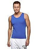 Cómoda camiseta de tirantes con escote redondo apta para hacer deporte y el gimnasio