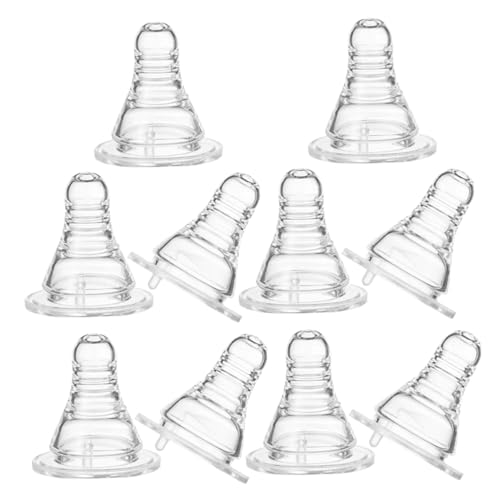 ULTECHNOVO 10 Botellas De Agua Para Adultos Tapas Para Bebidas Juegos De Fiesta Novedosas Tetinas Botellas De Jugo Tetinas Para Beber Cerveza Accesorios Para Juegos De Fiesta Para
