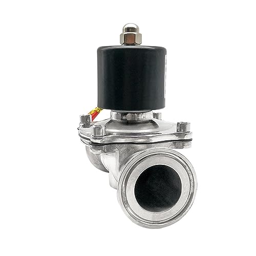 Électrovanne inox 3/4 pouces DC24V vanne sanitaire alimentaire - 4