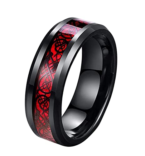 Image of Men's Stainless Steel Western Style Band Rings Collection for Men /Boy's