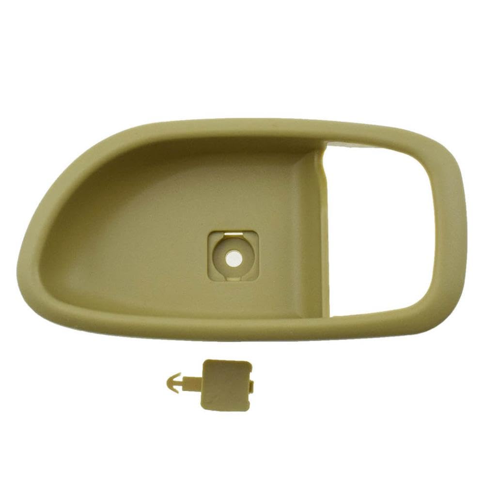Qaxqmmtak 1X Left Side Left And Right Interior Door Handle Bezel Compatible With 2007-2010 82611-2H000 82621-2H000 826112H000 826212H000(1X Left Side)