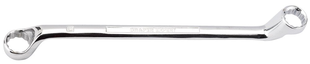 Draper 55692 Expert Hi-Torq Deep Offset Ring Spanner, 17mm x 19mm