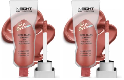 Image of INSIGHT Lip Cream - Inanna| Long Lasting | Easy to Wear | Non-Sticky & Transferproof | Liquid Matte Formula | 16 Hr Wear | Infused with Avocado, Coconut Oil & Niacinamide - 5g (Pack of 2)
