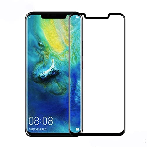 Image of STP FEEL Premium Tempered Glass Screen Protector Guard For Huawei Mate 20 Lite (Black, Pack of 1) Edge to Edge Coverage with Easy Installation Kit