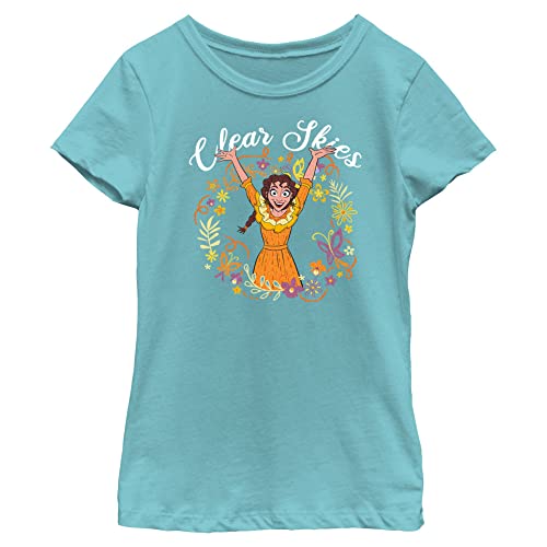 Image of Fifth Sun Girl's Encanto Pepa Clear Skies T-Shirt