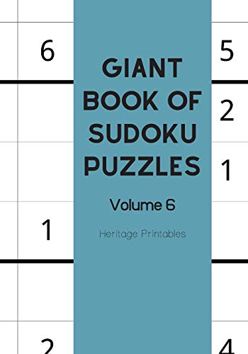 Giant Book of Sudoku Puzzles Volume 6