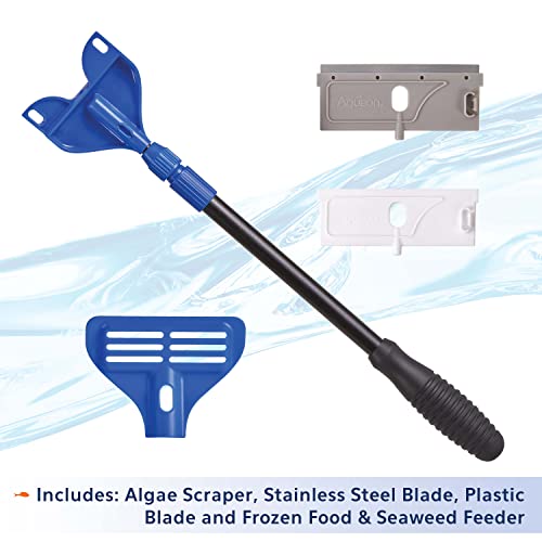 Image of Aqueon ProScraper 3.0 Adjustable Aquarium Algae Scraper (Pack of 2)