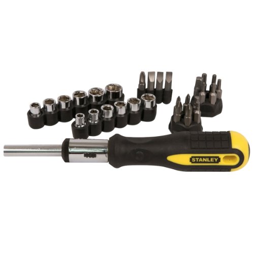 Preisvergleich Produktbild STANLEY Ratchet Screwdriver Set 29pc
