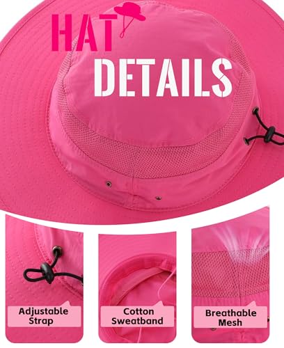 Image of Home Prefer UPF 50+ Men's Sun Hat Wide Brim Bucket Hat UV Protection Hat for Mens Womens Beach Safari Gardening Golf Fishing