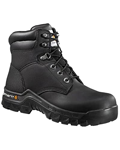Carhartt Women's 6' Rugged Flex Composite Toe Work Boot, Black, 8.5 M/W