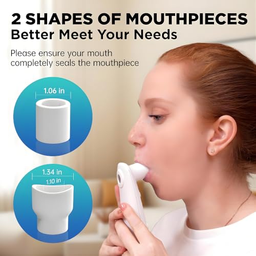 Image of B-Arm Sonmol Digital Peak Flow Meter with Bluetooth | Built-In Memory Stores 300 Readings | Pulmonary Function Meter with PEF & FEV1 for Lung Health Monitor | Asthma COPD Spirometer for Kids & Adults