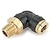 Parker 369PTC-12-12 Air Brake D.O.T. Composite Push-to-Connect Fitting, PTC, Tube to Pipe, Push-to-Connect and Male Pipe 90 Degree Elbow, 3/4"