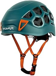 C.A.M.P. - IKON - 57-63 cm - Azul Agua: Casco de nueva generación que combina la pRojoección y robustez de los modelos rígidos con la ligereza y ventilación de los modelos moldeados. Construcción con carcasa exterior de ABS e interior de EPP con parte superior de EPS 18 aberturas laterales...