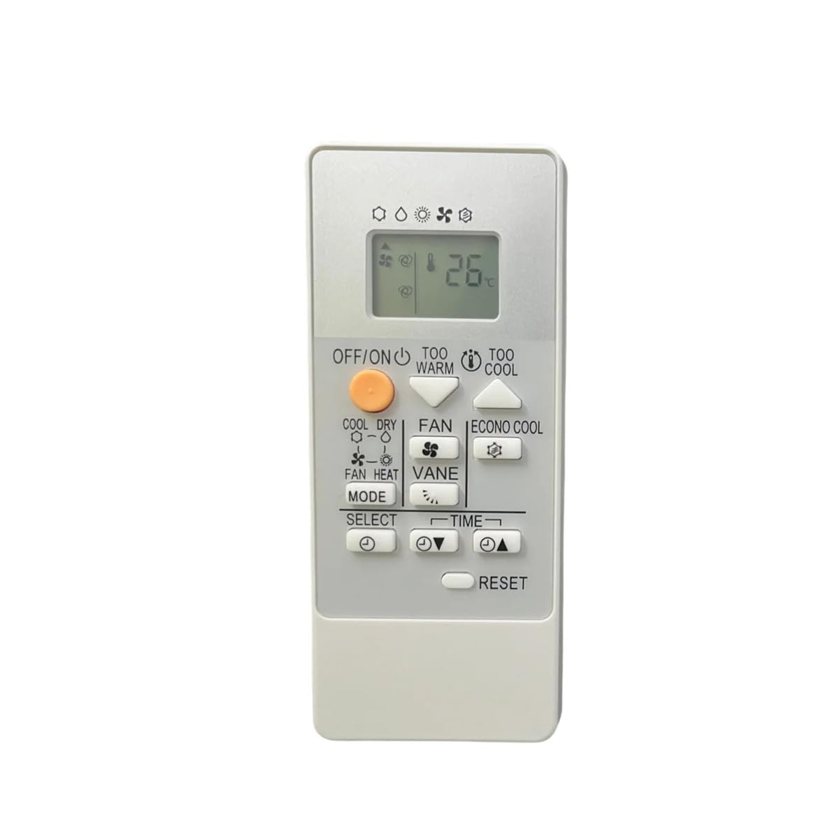 Télécommande climatiseur MSZ-HR25VF pour régler la fraîcheur du salon en été