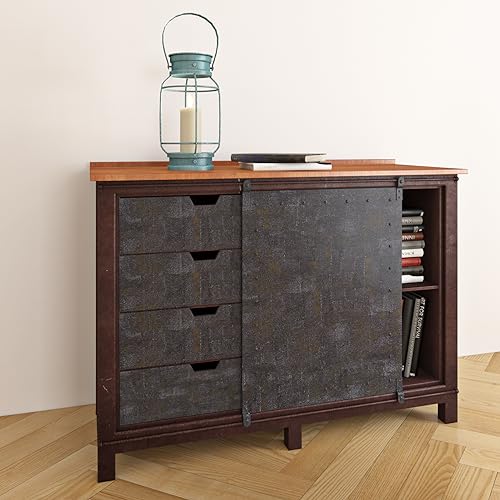 Livelynine Carta da Parati Nera e Oro 40CMx5M