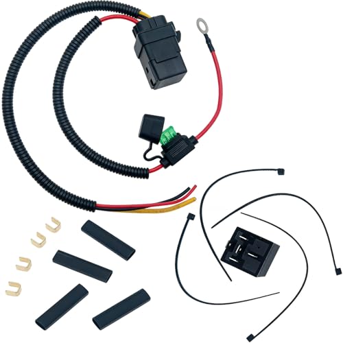 Safety Recall R09 / NHTSA 15V-115 Fuel Pump Relay - 2012-2013 Dodge Durango & Jeep Grand Cherokee 31 Fuel Pump Relay Wiring Kit 68269523AD,for Dodge Ram 1500 Durango Grand Caravan for Chrysler Town & Country for Jeep Grand Cherokee,Replace CBWPR091AA CSZDV621AA CBP4P541AB 04727370AA 4727370AA