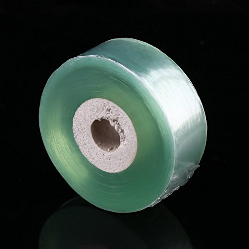 Fita de enxertia, forte fita adesiva de jardim PVC inofensiva transparente para árvores frutíferas p