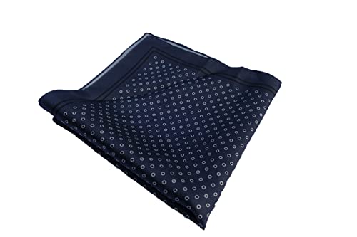 Pañuelo de bolsillo azul marino Hugo Boss de seda para bodas y trajes de gala