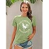 The-Chicken-Whisperer-Shirt-for-Women-Cute-T-Shirts-Funny-Grphic-Mom-Life-Tees-Tops-Farm-Country-Casual-Tshirt The Chicken Whisperer Shirt for Women Cute T Shirts Funny Grphic Mom Life Tees Tops Farm Country Casual Tshirt (Green-1, M)