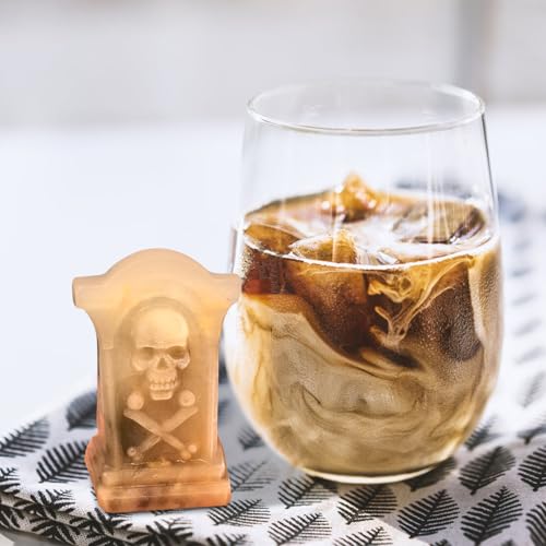 Molde para cubitos de hielo de silicona con tapa 6 cavidades miniatura 4