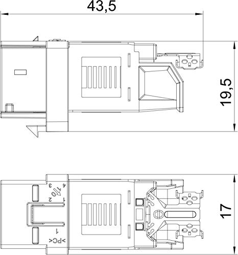 Module de connexion CAT 6A pour étendre vos câbles sans affaiblir le débit internet - 3