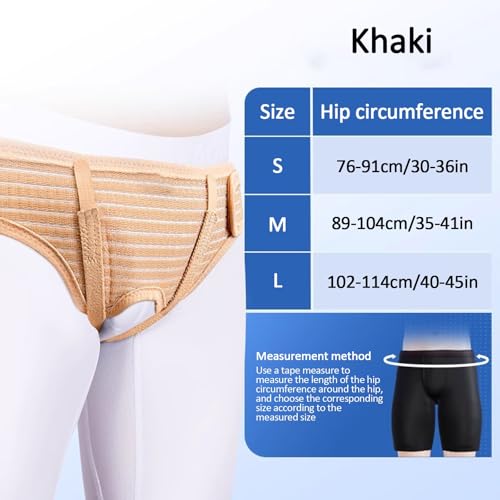 Faja de soporte para hernia para hombre y mujer, ajustable, talla S miniatura 2