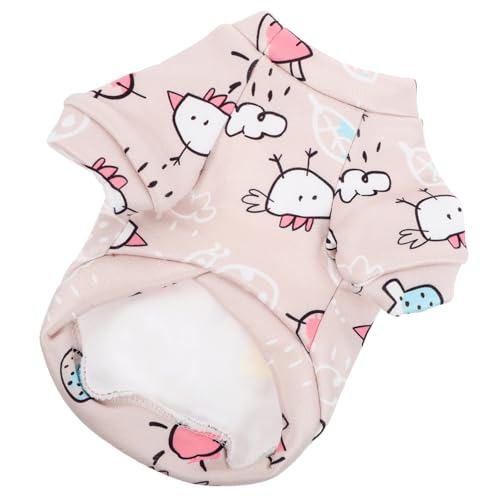 COSMEVIVI Manteau Hiver pour Chien Vêtement Chaud pour Animal Costume Cartoon pour Promenade Et Activités Hivernales s Poule